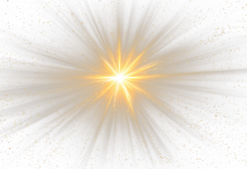 Star beam glow flash light radiant cosmic lens flare.
