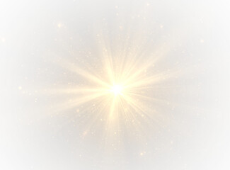 Light star flash glow beam radiant cosmic lens flare energy.
