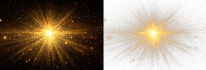 Flash star beam glow light bright sparkle cosmic radiant.
