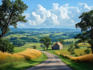 Wisconsin dairy farm