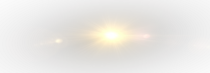 Glow beam star light flash radiant cosmic lens flare.
