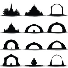 arch silhouette