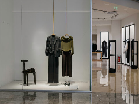Clothing store in the mall