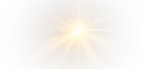 Glow beam light star flash magic radiant rays.
