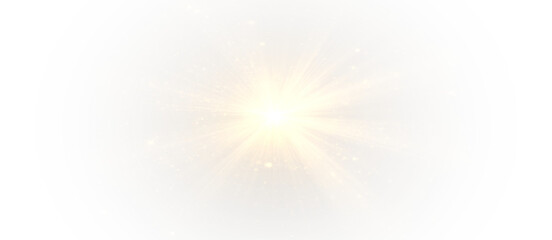 Glow star light flash beam optic luminous rays.
