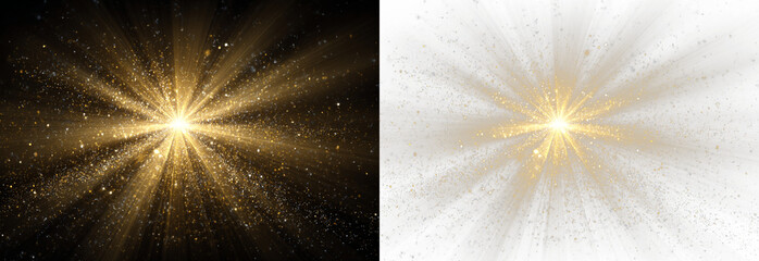 Glow light star flash beam energy radiant optic.
