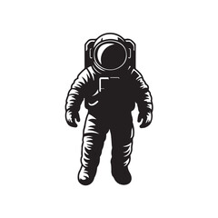 Astronaut silhouette (2).eps