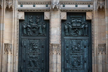 St Vitus Cathedral in Prague, Czech Republic
