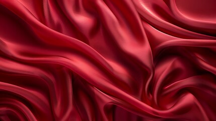 Obraz premium Solid crimson background smooth texture high end festive branding