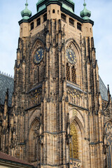 Fototapeta premium St Vitus Cathedral in Prague, Czech Republic