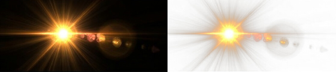 Light star beam glow flash magic radiant energy cosmic rays.
