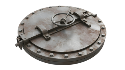 Vault isolated on white PNG