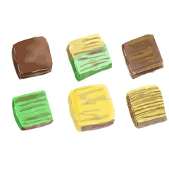 Snack/ local cake from Palembang