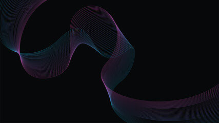 rainbow spiral lines