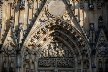 Obraz premium St Vitus Cathedral in Prague, Czech Republic