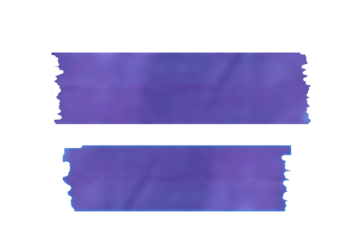 ​Two Blue Textured Tape Strips For Design