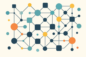 Abstract Technology Network Node Structures for Cloud Systems and Digital Infrastructure Design