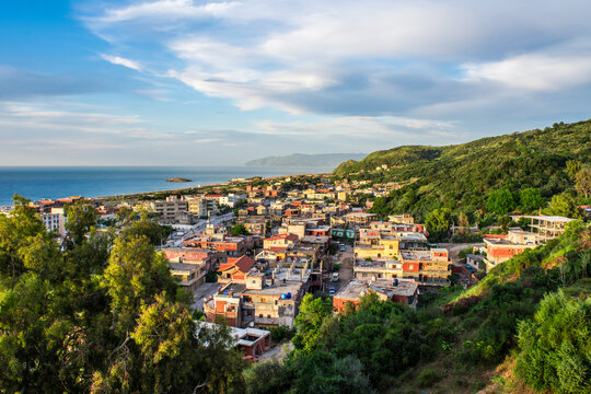 algeria, village, mediterranean sea, africa, north africa, algiers, aerial africa, algeria village, algerian, african village, algeria tourism, aerial, arab, road, arabic, jijel, morning, african.