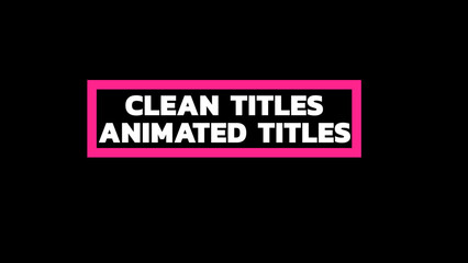 Simple Clean Title 2