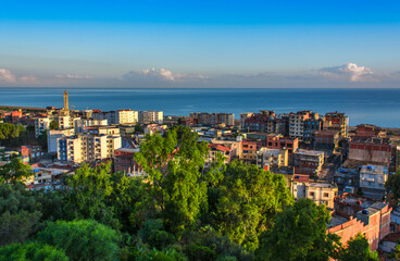 algeria, village, mediterranean sea, africa, north africa, algiers, aerial africa, algeria village, algerian, african village, algeria tourism, aerial, arab, road, arabic, jijel, morning, african.