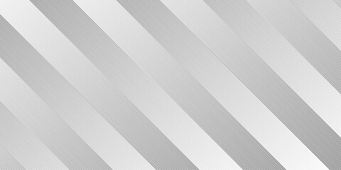 Fototapeta premium Abstract black and white gradient stripe diagonal curves thin overlap line. vector abstraction line transparent wavy fabric web geometric pattern technology texture design.