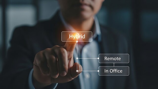 Choosing between remote and in-office work options