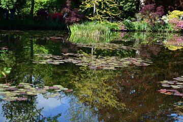 &eacute;tang et reflets