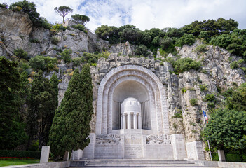 Monument aux Morts de Rauba-Cape&ugrave;, Place du 8 Mai 1945, Nice France