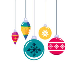 Festive Ornaments: An array of colorful ornaments, adorned with intricate designs, dangles gracefully, evoking the warmth and cheer of the holiday season. 