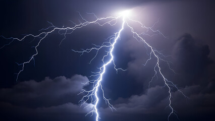 A thunder, overlay, lightning, storm, electric PNG. This thunder, lightning effect, creates a unique transparent PNG. Use it as an overlay for a dramatic weather scene