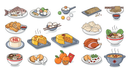 Lunar New Year Celebration Delicious Festive Foods and Traditions