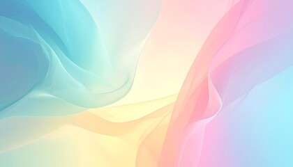 Abstract colorful background with bright fractal energy waves and smooth curve lines in blue and pink gradient color pattern texture design