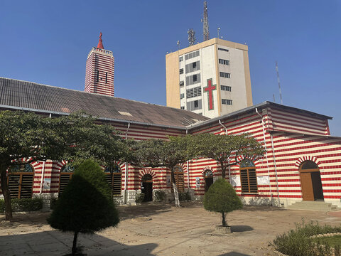 Our Lady of Mercy catholic cathedral, Cotonou, Benin