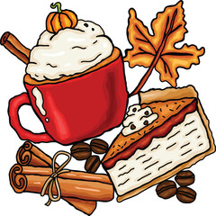 Cozy Autumn Delights Pumpkin Spice and Sweets