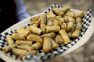 rollitos primavera, rollitos, frito, comida, alimento, aperitivo, salubre, salado, ingrediente, orgánica, nutrición, apetitoso, exquisito, comida, sabroso, caliente