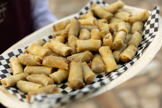 rollitos primavera, rollitos, frito, comida, alimento, aperitivo, salubre, salado, ingrediente, org&aacute;nica, nutrici&oacute;n, apetitoso, exquisito, comida, sabroso, caliente