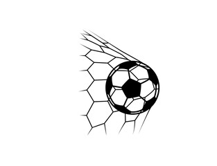 Obraz premium soccer ball vector illustration