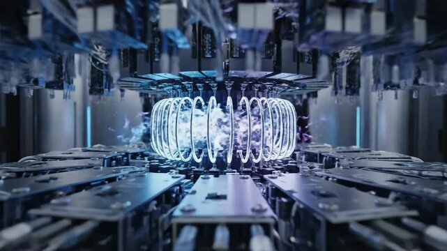 Quantum Computer Unit in Research Facility