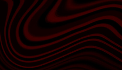 Dark Crimson and Black Abstract Marble Flow