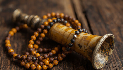 old fashioned copper pipe and a pipe