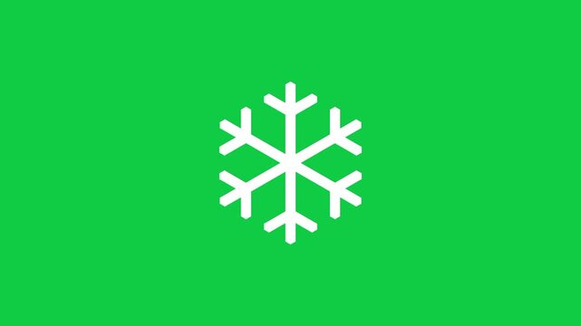 christmas snowflake icon