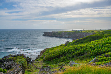 Spring Bay at Ragged Point in historic village of Marley Vale, Saint Philip, Barbados. 