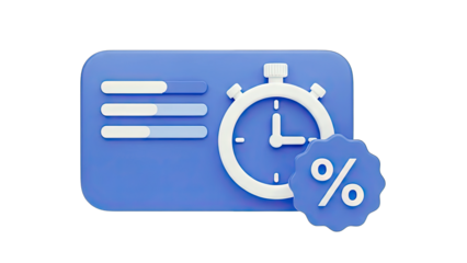 Time, Progress, and Discount Concept