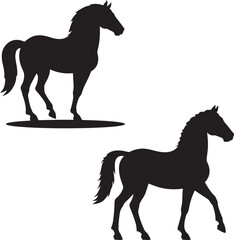 silhouette of a horse ,horse silhouette vector ,horse, animal, silhouette, farm, illustration, running, stallion, horses, art, sport, tail, race, outline, equine, nature, vector, black, animals, mamma