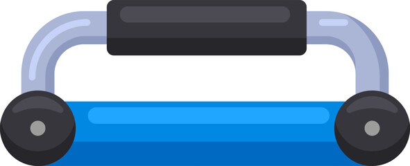 Ab roller exercising equipment for core strength workout