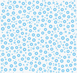 Cute Floral Seamless Pattern – Small Flower Digital Paper Vector