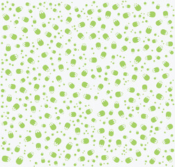 Cute Floral Seamless Pattern – Small Flower Digital Paper Vector