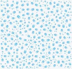 Cute Floral Seamless Pattern – Small Flower Digital Paper Vector