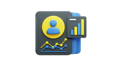 User Analytics and Data Visualization Concept