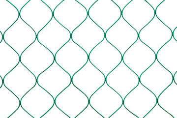 Naklejka premium metal fence isolated